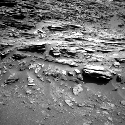 Nasa's Mars rover Curiosity acquired this image using its Left Navigation Camera on Sol 1067, at drive 2830, site number 48