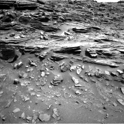 Nasa's Mars rover Curiosity acquired this image using its Left Navigation Camera on Sol 1067, at drive 2836, site number 48