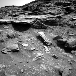 Nasa's Mars rover Curiosity acquired this image using its Left Navigation Camera on Sol 1067, at drive 2872, site number 48