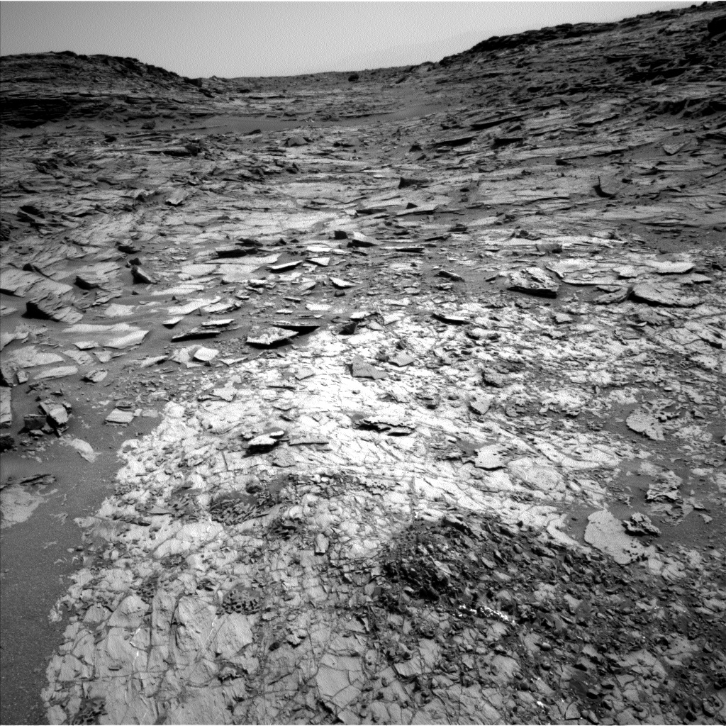 Nasa's Mars rover Curiosity acquired this image using its Left Navigation Camera on Sol 1067, at drive 0, site number 49
