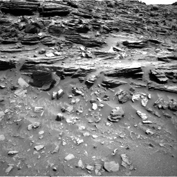 Nasa's Mars rover Curiosity acquired this image using its Right Navigation Camera on Sol 1067, at drive 2842, site number 48