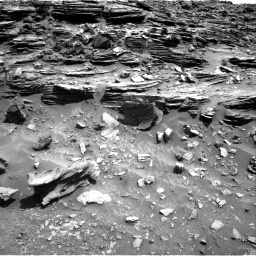 Nasa's Mars rover Curiosity acquired this image using its Right Navigation Camera on Sol 1067, at drive 2848, site number 48