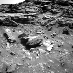 Nasa's Mars rover Curiosity acquired this image using its Right Navigation Camera on Sol 1067, at drive 2866, site number 48