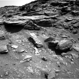 Nasa's Mars rover Curiosity acquired this image using its Right Navigation Camera on Sol 1067, at drive 2872, site number 48