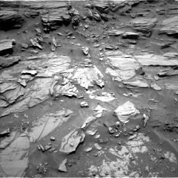 Nasa's Mars rover Curiosity acquired this image using its Left Navigation Camera on Sol 1072, at drive 72, site number 49