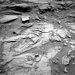 Nasa's Mars rover Curiosity acquired this image using its Left Navigation Camera on Sol 1072, at drive 78, site number 49
