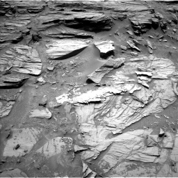 Nasa's Mars rover Curiosity acquired this image using its Left Navigation Camera on Sol 1072, at drive 84, site number 49