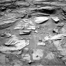 Nasa's Mars rover Curiosity acquired this image using its Left Navigation Camera on Sol 1072, at drive 90, site number 49