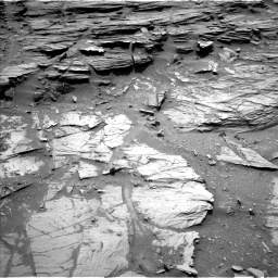 Nasa's Mars rover Curiosity acquired this image using its Left Navigation Camera on Sol 1072, at drive 114, site number 49
