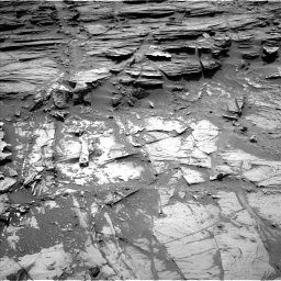Nasa's Mars rover Curiosity acquired this image using its Left Navigation Camera on Sol 1072, at drive 120, site number 49