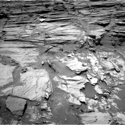 Nasa's Mars rover Curiosity acquired this image using its Left Navigation Camera on Sol 1072, at drive 132, site number 49