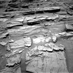 Nasa's Mars rover Curiosity acquired this image using its Left Navigation Camera on Sol 1072, at drive 162, site number 49