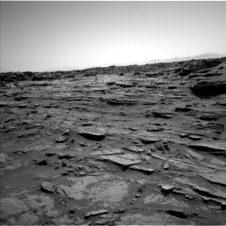 Nasa's Mars rover Curiosity acquired this image using its Left Navigation Camera on Sol 1072, at drive 168, site number 49