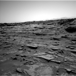 Nasa's Mars rover Curiosity acquired this image using its Left Navigation Camera on Sol 1072, at drive 180, site number 49