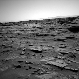 Nasa's Mars rover Curiosity acquired this image using its Left Navigation Camera on Sol 1072, at drive 186, site number 49