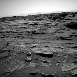 Nasa's Mars rover Curiosity acquired this image using its Left Navigation Camera on Sol 1072, at drive 198, site number 49