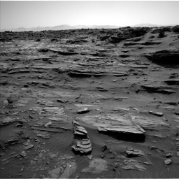 Nasa's Mars rover Curiosity acquired this image using its Left Navigation Camera on Sol 1072, at drive 204, site number 49