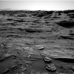 Nasa's Mars rover Curiosity acquired this image using its Left Navigation Camera on Sol 1072, at drive 210, site number 49
