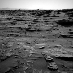 Nasa's Mars rover Curiosity acquired this image using its Left Navigation Camera on Sol 1072, at drive 216, site number 49