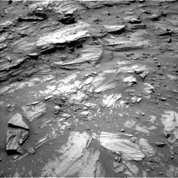 Nasa's Mars rover Curiosity acquired this image using its Left Navigation Camera on Sol 1072, at drive 246, site number 49