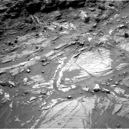 Nasa's Mars rover Curiosity acquired this image using its Left Navigation Camera on Sol 1072, at drive 282, site number 49