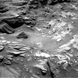 Nasa's Mars rover Curiosity acquired this image using its Left Navigation Camera on Sol 1073, at drive 312, site number 49