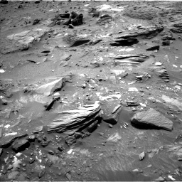 Nasa's Mars rover Curiosity acquired this image using its Left Navigation Camera on Sol 1073, at drive 336, site number 49