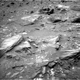 Nasa's Mars rover Curiosity acquired this image using its Left Navigation Camera on Sol 1073, at drive 342, site number 49