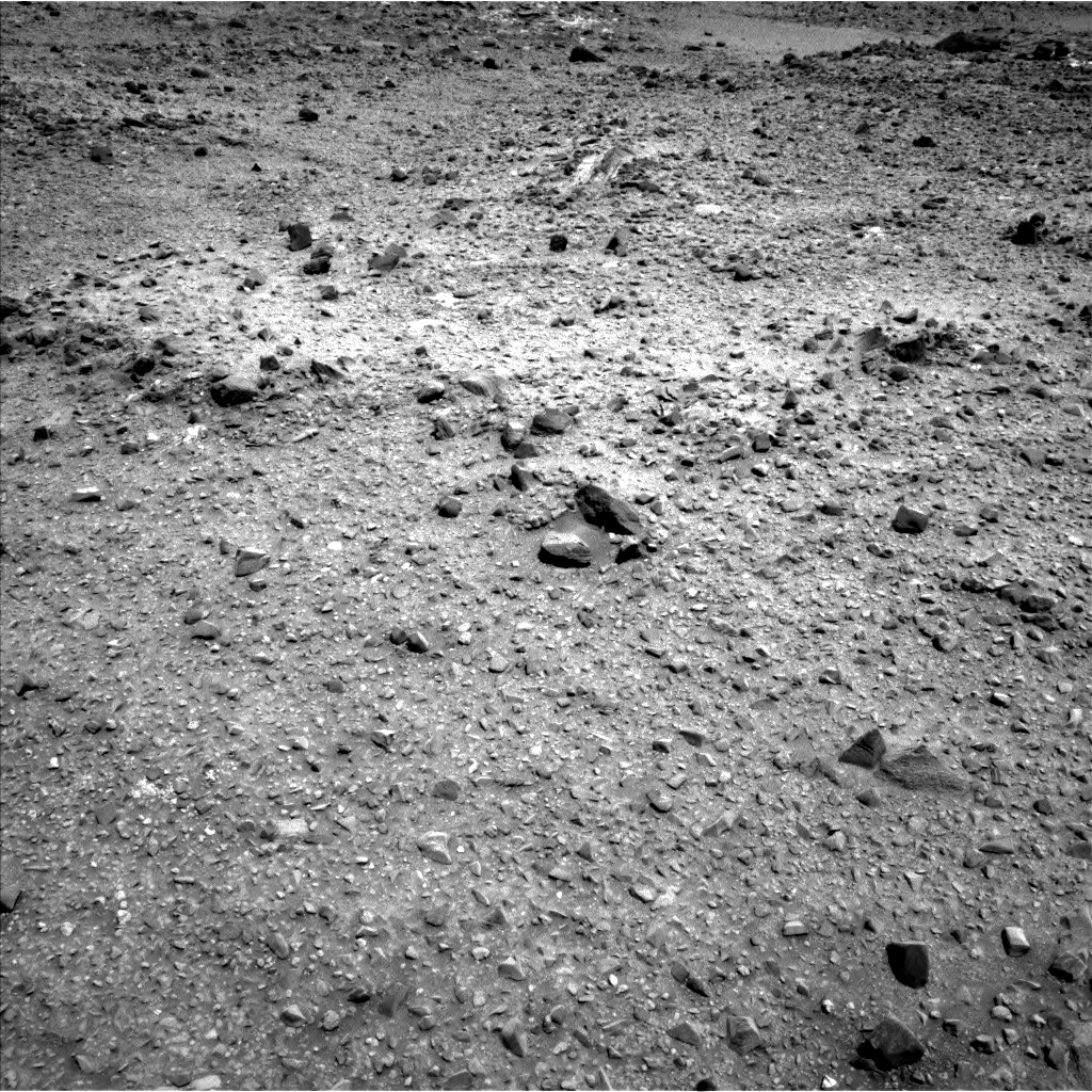 Nasa's Mars rover Curiosity acquired this image using its Left Navigation Camera on Sol 1073, at drive 594, site number 49