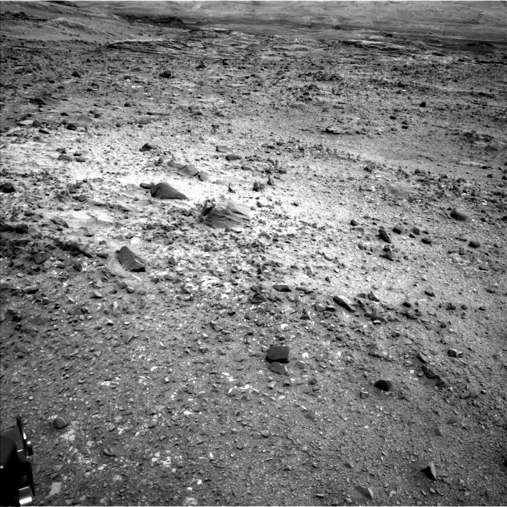 Nasa's Mars rover Curiosity acquired this image using its Left Navigation Camera on Sol 1073, at drive 642, site number 49