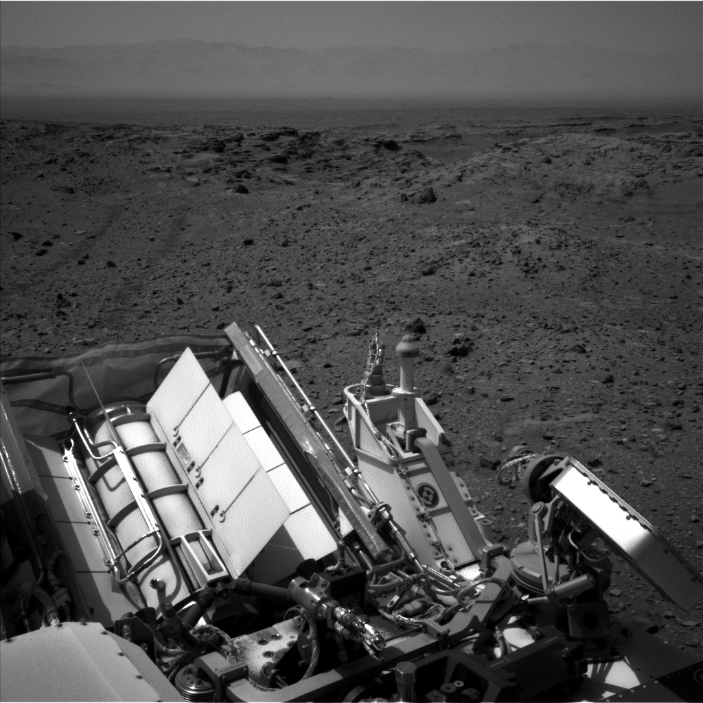 Nasa's Mars rover Curiosity acquired this image using its Left Navigation Camera on Sol 1073, at drive 642, site number 49