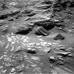 Nasa's Mars rover Curiosity acquired this image using its Right Navigation Camera on Sol 1073, at drive 324, site number 49