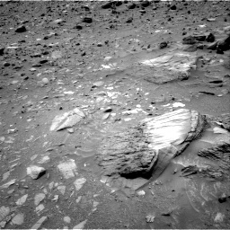 Nasa's Mars rover Curiosity acquired this image using its Right Navigation Camera on Sol 1073, at drive 360, site number 49