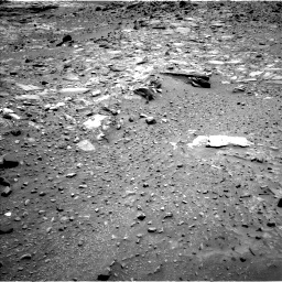 Nasa's Mars rover Curiosity acquired this image using its Left Navigation Camera on Sol 1074, at drive 738, site number 49