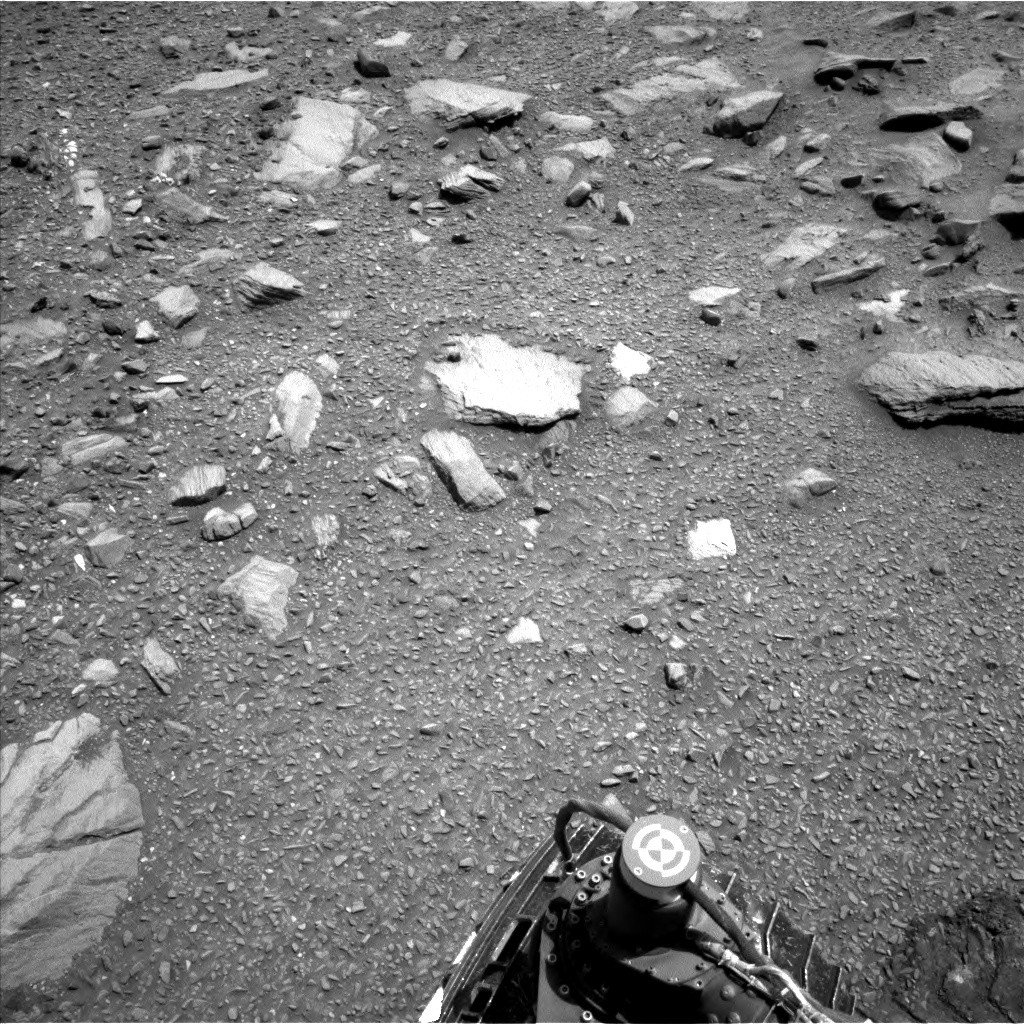 Nasa's Mars rover Curiosity acquired this image using its Left Navigation Camera on Sol 1074, at drive 814, site number 49