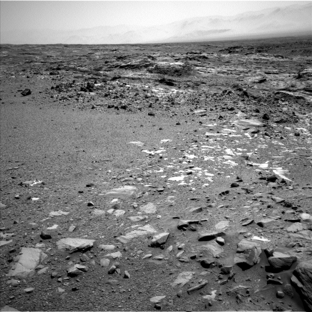 Nasa's Mars rover Curiosity acquired this image using its Left Navigation Camera on Sol 1074, at drive 814, site number 49