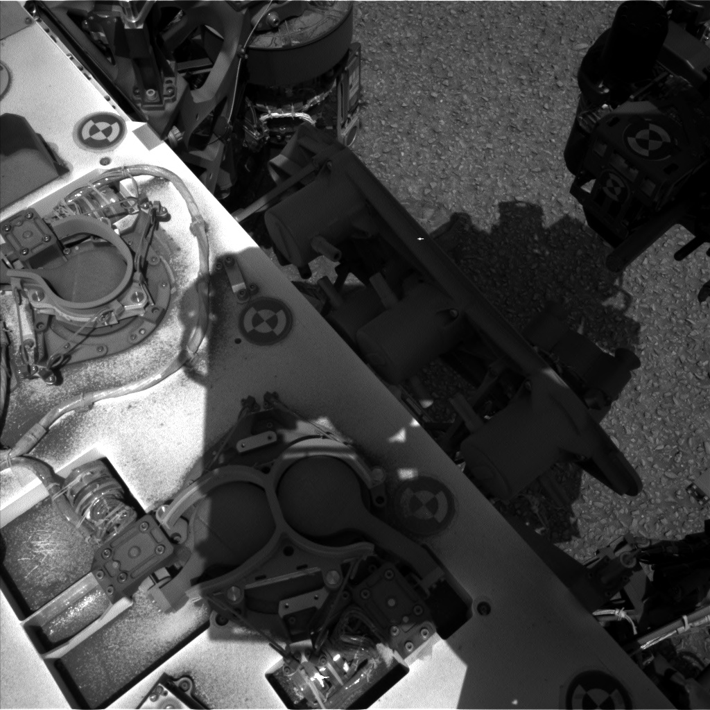 Nasa's Mars rover Curiosity acquired this image using its Left Navigation Camera on Sol 1076, at drive 814, site number 49