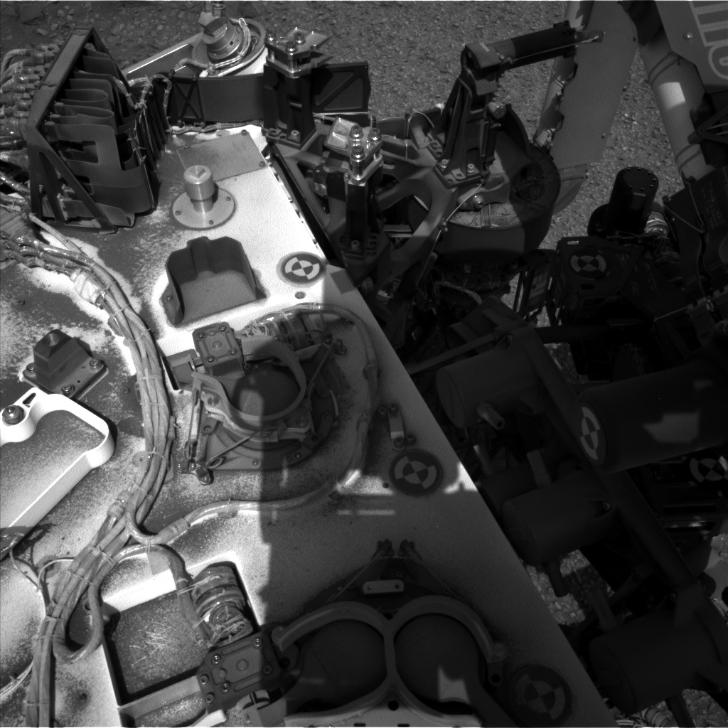 Nasa's Mars rover Curiosity acquired this image using its Left Navigation Camera on Sol 1076, at drive 814, site number 49