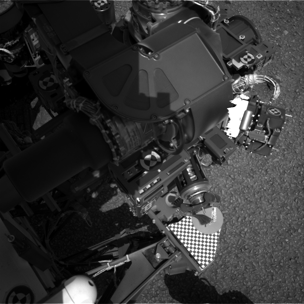 Nasa's Mars rover Curiosity acquired this image using its Right Navigation Camera on Sol 1076, at drive 814, site number 49
