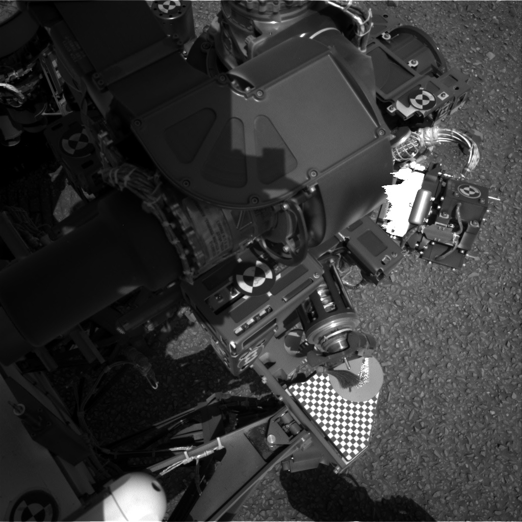 Nasa's Mars rover Curiosity acquired this image using its Right Navigation Camera on Sol 1076, at drive 814, site number 49