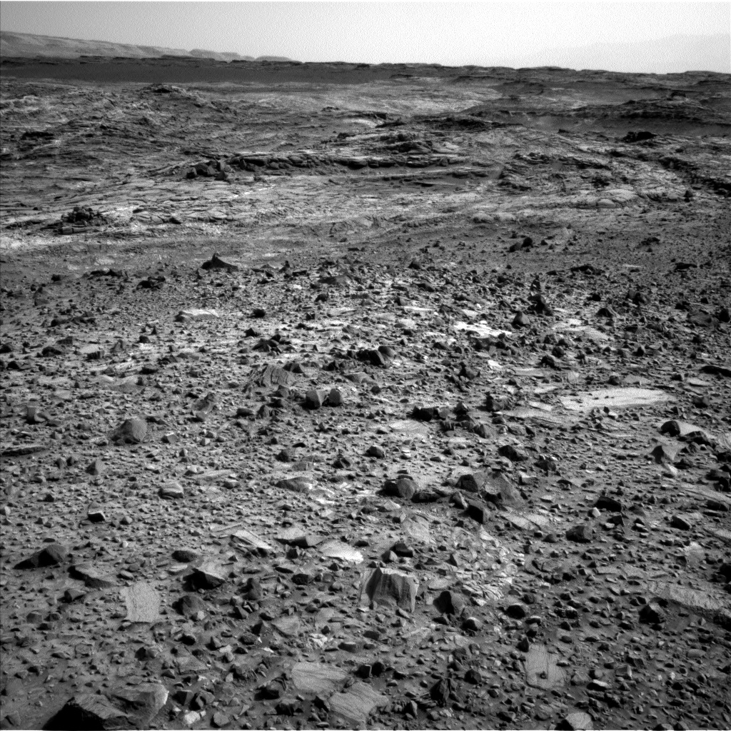 Nasa's Mars rover Curiosity acquired this image using its Left Navigation Camera on Sol 1080, at drive 1216, site number 49
