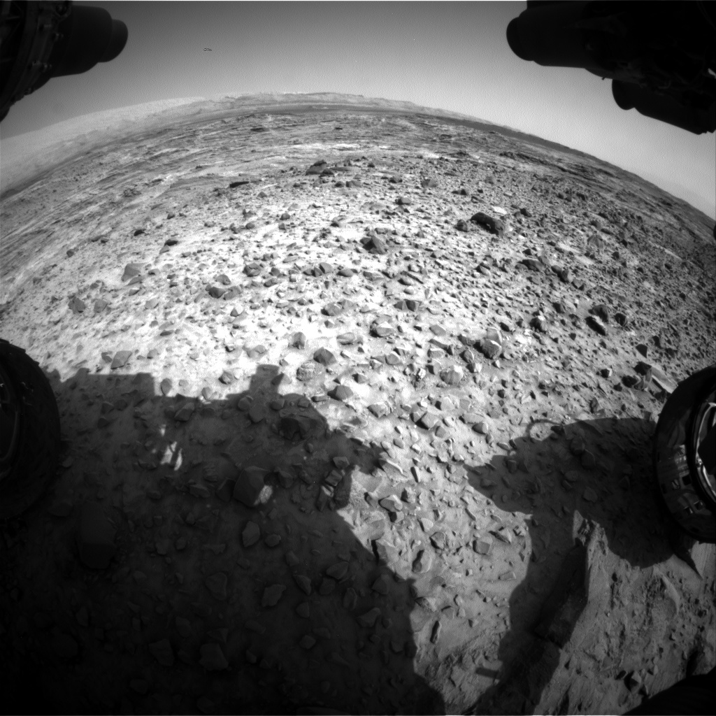 Nasa's Mars rover Curiosity acquired this image using its Front Hazard Avoidance Camera (Front Hazcam) on Sol 1082, at drive 1216, site number 49