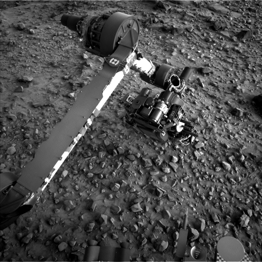 Nasa's Mars rover Curiosity acquired this image using its Left Navigation Camera on Sol 1082, at drive 1216, site number 49