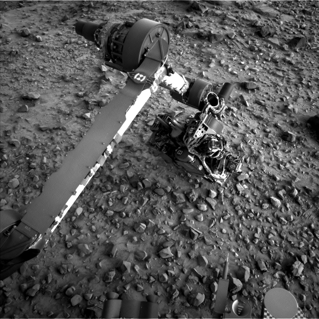 Nasa's Mars rover Curiosity acquired this image using its Left Navigation Camera on Sol 1082, at drive 1216, site number 49