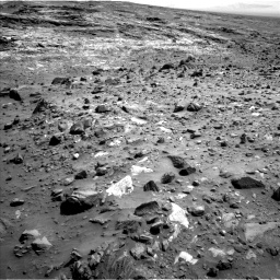 Nasa's Mars rover Curiosity acquired this image using its Left Navigation Camera on Sol 1083, at drive 1282, site number 49