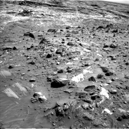 Nasa's Mars rover Curiosity acquired this image using its Left Navigation Camera on Sol 1083, at drive 1288, site number 49