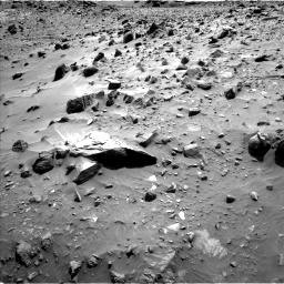 Nasa's Mars rover Curiosity acquired this image using its Left Navigation Camera on Sol 1083, at drive 1360, site number 49