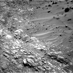 Nasa's Mars rover Curiosity acquired this image using its Left Navigation Camera on Sol 1083, at drive 1384, site number 49