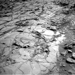 Nasa's Mars rover Curiosity acquired this image using its Left Navigation Camera on Sol 1083, at drive 1408, site number 49