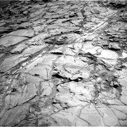 Nasa's Mars rover Curiosity acquired this image using its Left Navigation Camera on Sol 1083, at drive 1414, site number 49